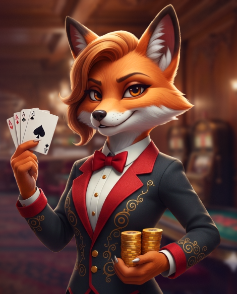 Kitsune Casino Mascot